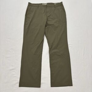 Goodthreads Men's Athletic-Fit Performance Chino Pant in Olive Green Size 33x30